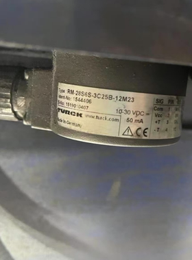 TURCK图尔克非接触式编码器RM-28S6S-3C25B-12M23