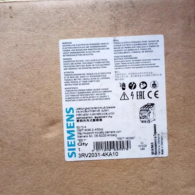SIEMENS/西门子塑壳外壳式断路器3RV2031-4KA10 62-73A