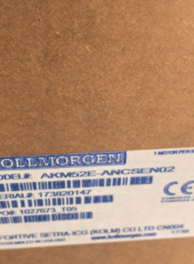 KOLLMORGEN科尔摩根伺服电机AKM52E-ANCSENO2