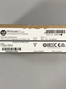 1762-OF4罗克韦尔AB MicroLogix1200系列PLC扩展模块