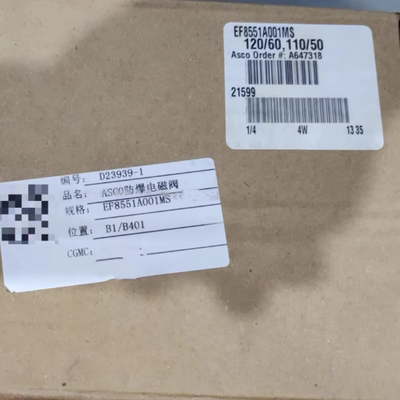 ASCO防爆电磁阀EF8551A001MS