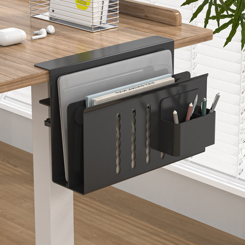 免打孔收纳笔记本多功能支架