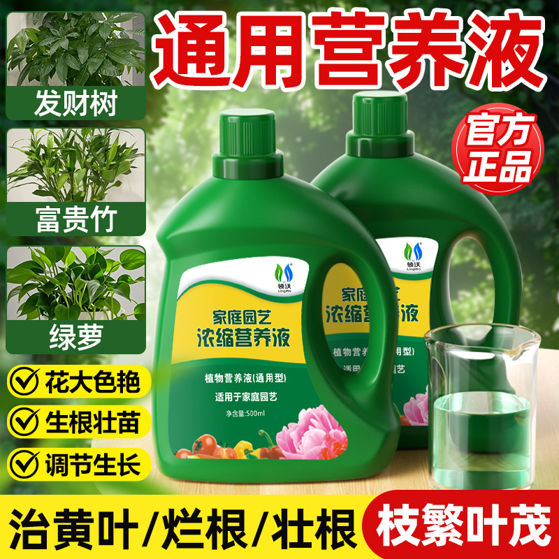 营养液植物通用型花肥料家用盆栽