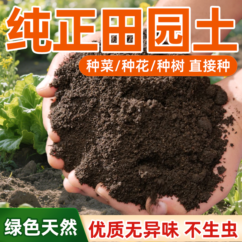 优质田园土养花种菜专用天然沙土