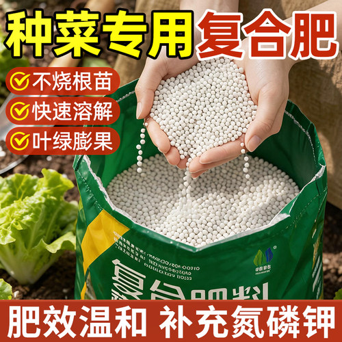 复合肥蔬菜农用种菜高产助力结果