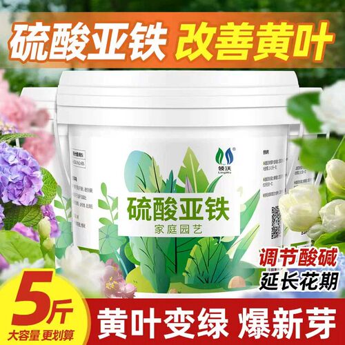 硫酸亚铁花卉绿植专用水溶肥促花