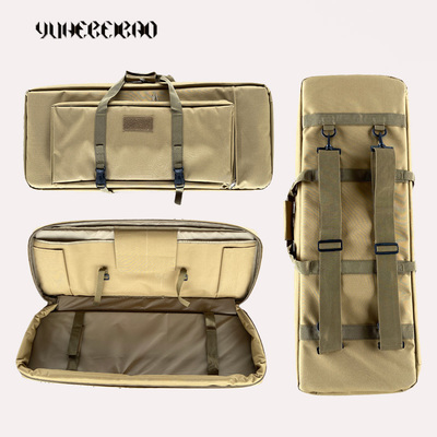 双层背包战术装备包大容量双肩户外CS野战长下场收纳包钓鱼渔具包