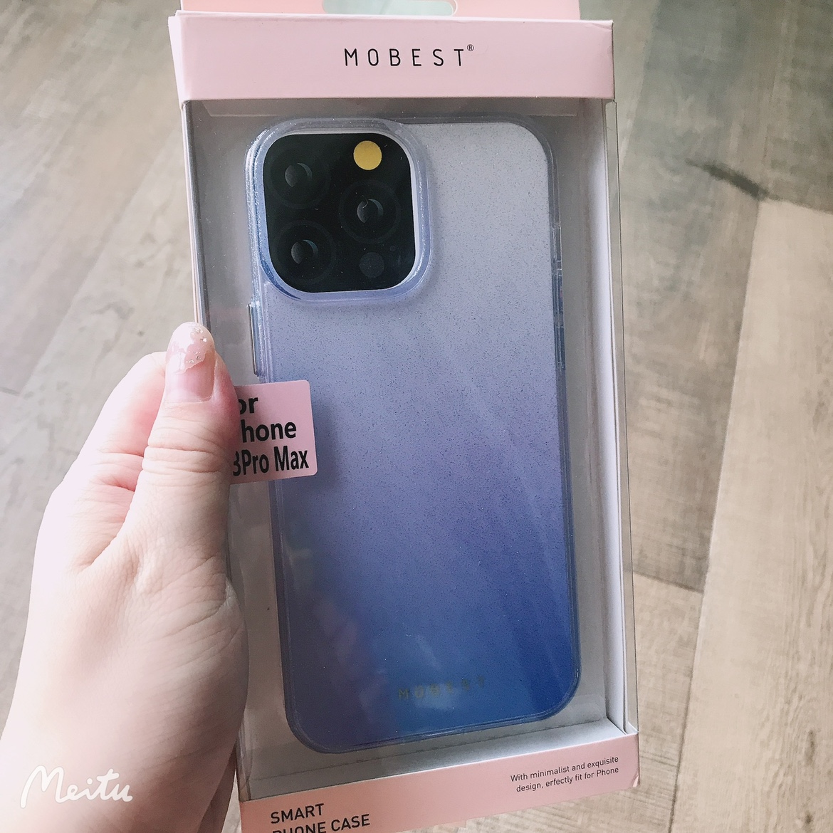 MOBEST渐变闪粉适用苹果13全包手机壳iphone13promax防摔保护套女幻彩系列抗菌自修复13pm外壳