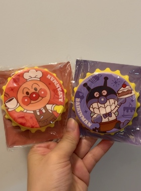 全新面包超人咖啡厅限定系列瓶盖冰箱贴开瓶器磁吸贴装饰细菌小子