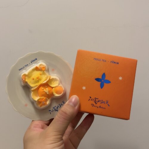 全新茉莉奶白尤目联名发卡盲盒立体冰箱贴