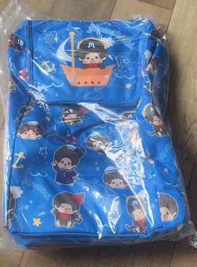 全新香港万宁mochhichi蒙奇奇保鲜折叠购物车拉杆车便携大容量