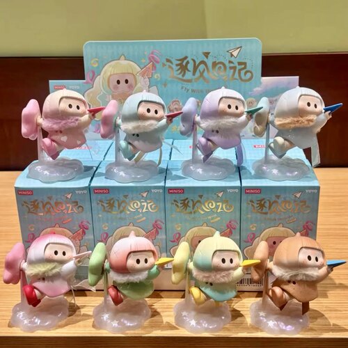 【现货】MINISO名创优品YOYO逐风日记系列香薰手办盲盒右右酱摆件