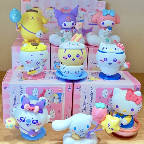 名创优品×三丽鸥联名盲盒手办