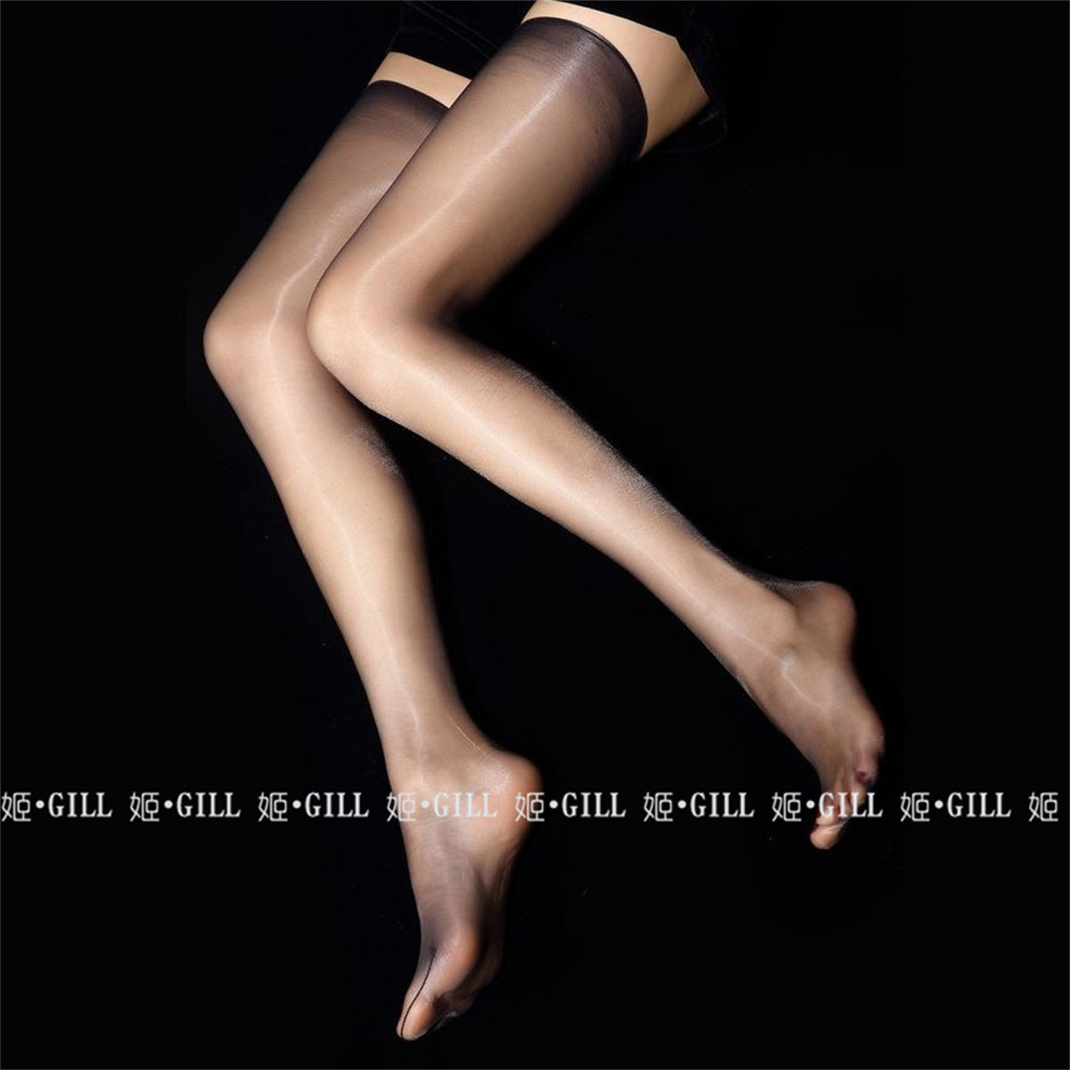 姬GILL:无边长筒袜油亮丝袜1d油光性感超薄过膝大腿袜脚尖透明女,女士内衣/男士内衣/家居服,连裤袜/打底袜,淘宝优惠券,粉丝福利购,淘宝优惠卷