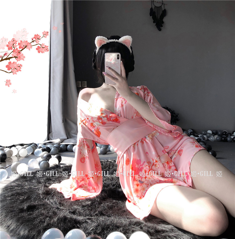 做你的猫雪纺大码开档和服
