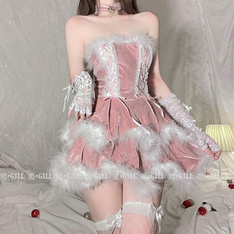 姬GILL圣诞节套装裙子cos服
