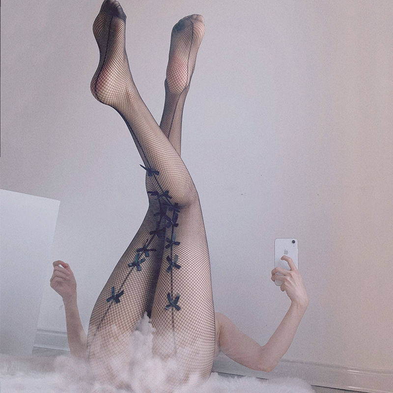 姬Gill：丝袜长筒过膝蝴蝶结打底连裤性感美腿丝袜女黑色薄款夏季,女士内衣/男士内衣/家居服,连裤袜/打底袜,淘宝优惠券,粉丝福利购,淘宝优惠卷