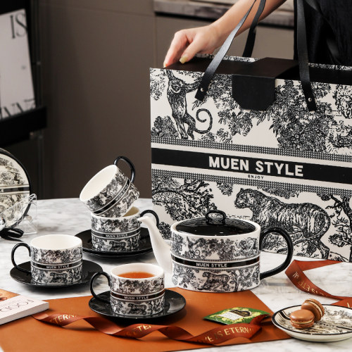 漫时光花茶壶套装礼盒