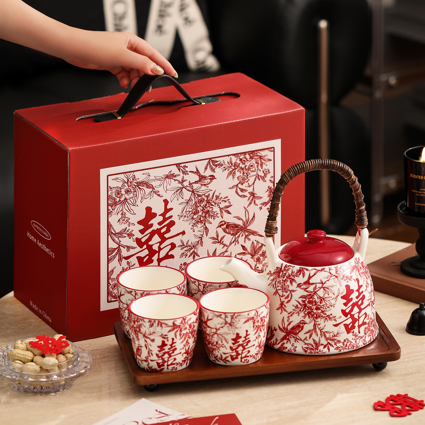 漫时光茶具套装新婚礼物