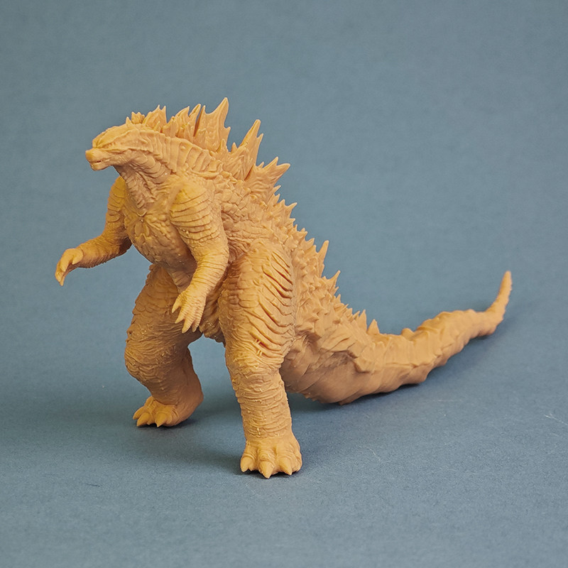 哥斯拉怪兽宇宙ex泰坦巨兽2021传奇哥斯拉gk手办白模树脂模型摆件