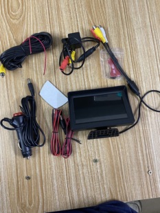 4.3寸小监视屏显示器AHD高清迷你屏幕车载盲区倒车影像清晰广角AV