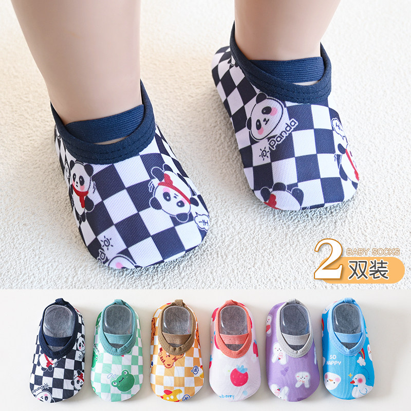 婴儿鞋袜春秋卡通防滑学步