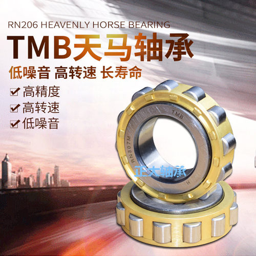浙江天马TMB轴承RN206M 502206H圆柱滚子偏心轴承尺寸30*53.5*16