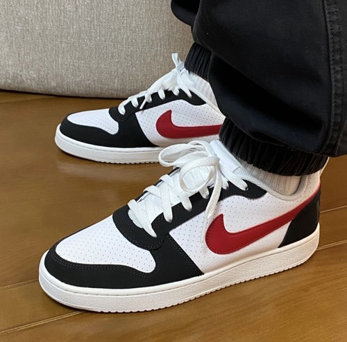 耐克/Nike Court Borough黑白红低帮板鞋男款838937-102