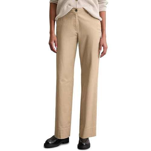 休闲风老钱风高腰百搭直筒长裤