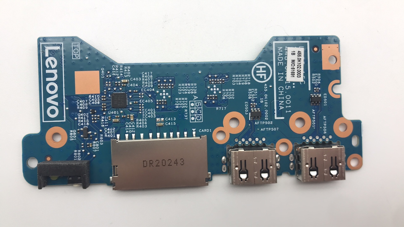 联想 IdeaPad Flex 5 14iil05 开机板 SD USB板 USB小板 电源按钮