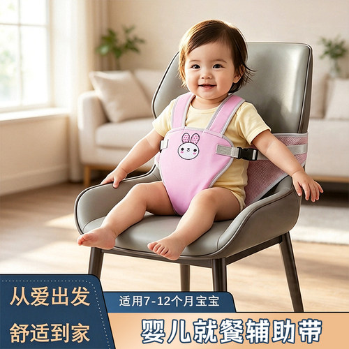 宝宝餐椅通用防摔安全带