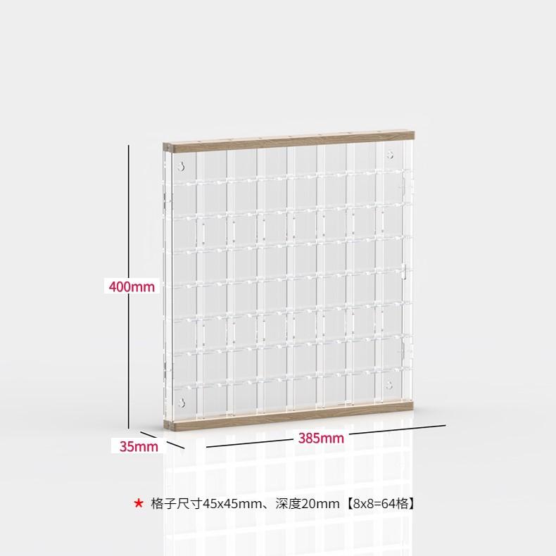 纪念币展示架吧唧展示盒收纳架亚克力谷子徽章seria周边同人挂件