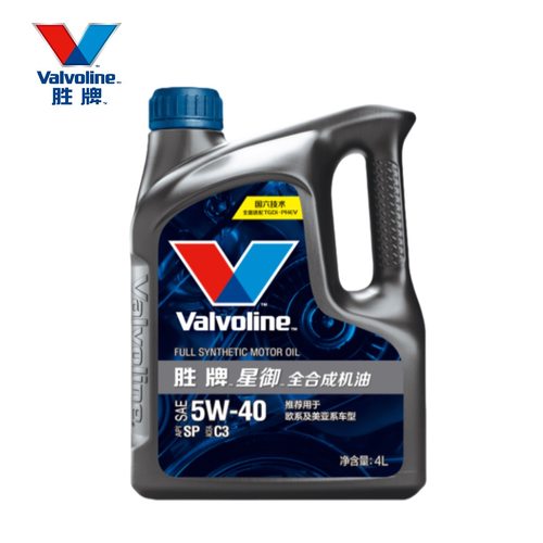胜牌C3级5W40全合成汽机油SP国六
