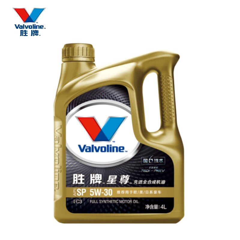 胜牌星尊C3级5W30全合成机油SP标