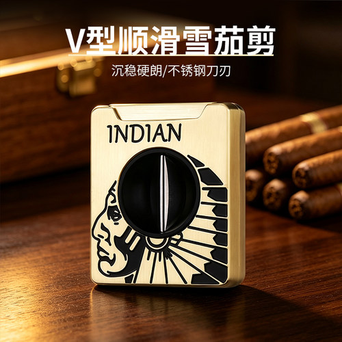 不锈钢雪茄剪便携式大口径V口