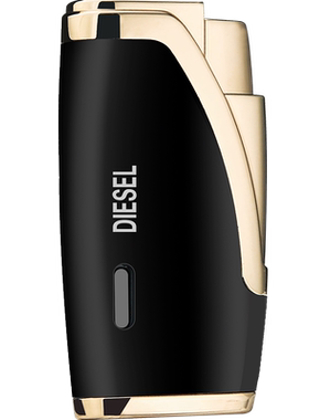 diesel防风打火机充气耐用双火焰点火点烟必备神器艾灸雪茄专用潮