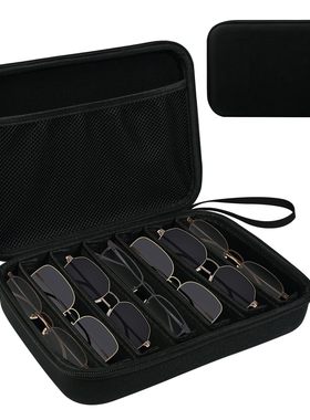 眼镜收纳盒便携墨镜太阳镜包多格旅行大容量高档男女款整理存放