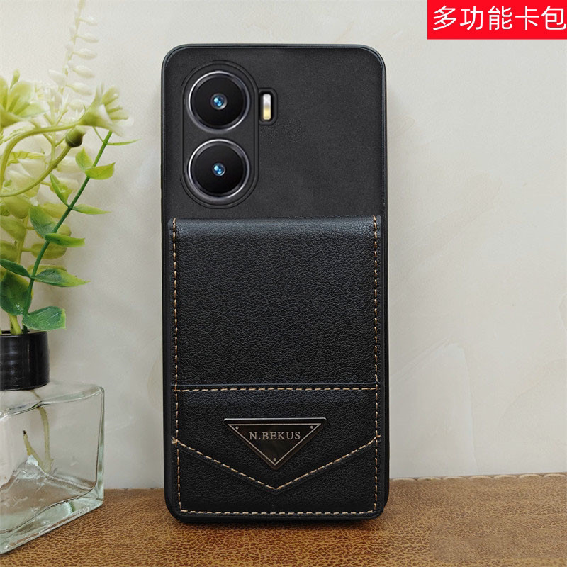 适用小米Redmi Turbo4 pro红米note13手机壳Turbo3卡套卡包上下翻盖12皮套插卡全包保护套防摔商务高级感简约