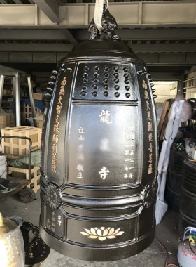 台湾法器青铜钟寺院钟鼓楼撞钟报钟青铜铸造铜钟钟尺寸齐全