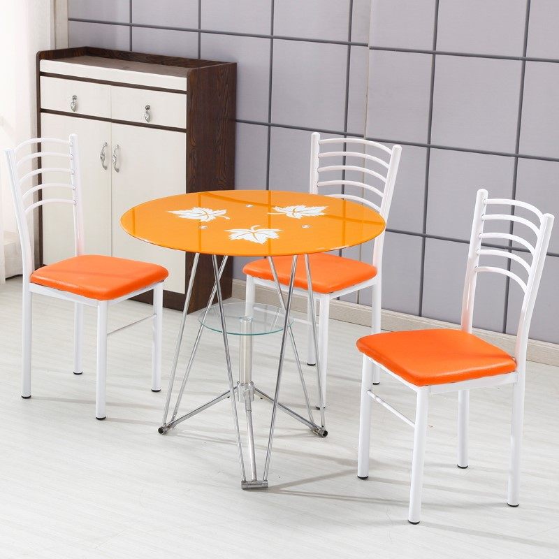 洽谈桌子玻璃咖啡桌椅现代桌椅组合接待钢化小简约圆桌圆桌椅休闲|ruв категории жилой мебели, Таблица класса, обеденный стол - от Buy2taobao.com для оказания профессиональной услуги покупки агента Taobao