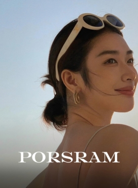 CL复古猫眼墨镜女高级感时尚椭圆