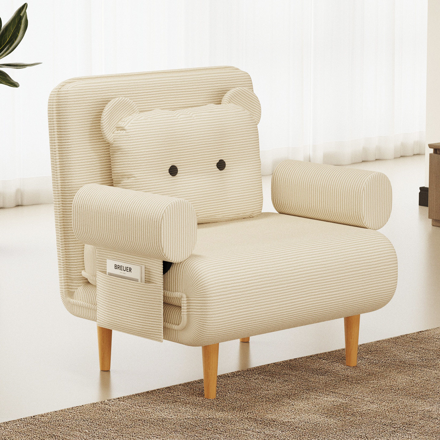 申亚折叠床多功能小户型家用单人两用客厅客厅可折叠沙发床陪护床