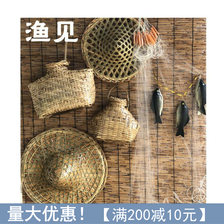 农庄餐厅包装修墙体墙面装饰品墙壁挂件渔家风格摆件挂饰渔民渔具|ruв категории Домашний быт, роспись - от Buy2taobao.com для оказания профессиональной услуги покупки агента Taobao