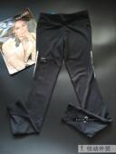 训练健身裤 透气速干瑜伽裤 女冬加绒高腰弹力运动紧身裤 专业跑步裤