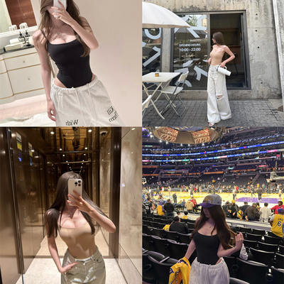 NINASTUDIO【第二层肌肤】升级版无骨工艺 sk1m* 细肩带连体衣