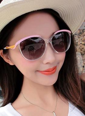2018时尚女士潮人款圆脸墨镜防紫外线开车16-003-00080太阳眼镜