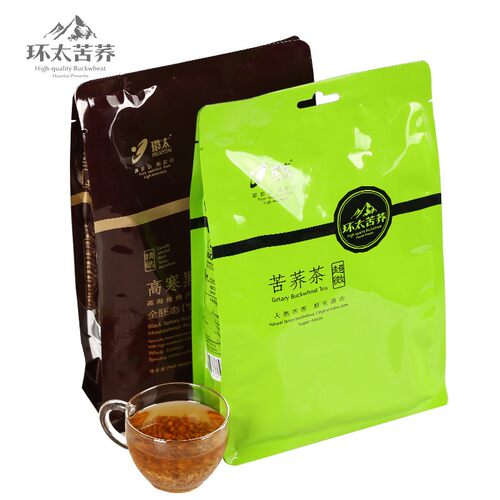 环太苦荞茶超微态全胚态168g袋装 四川凉山荞麦茶特产 - 封面