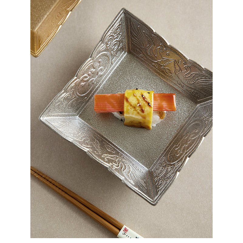 现货日本进口有田烧陶瓷手绘金银彩凤凰方盘菜盘果盘日式料理盘碗,餐饮具,盘,淘宝优惠券,粉丝福利购,淘宝优惠卷