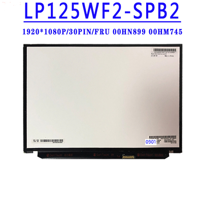 FRU 00HM744 LP125WF2-SPB1 FRU 00HM899 LP125WF2-SPB2 12.5 寸