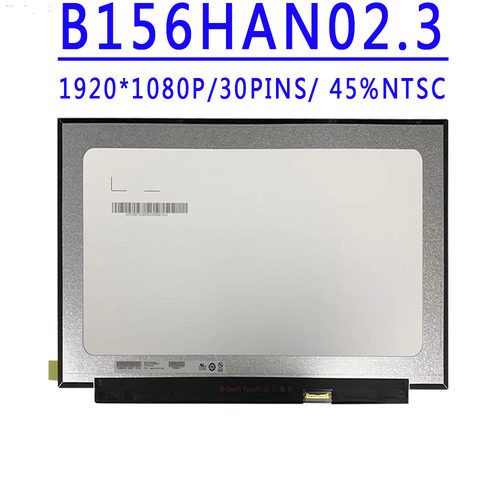TV156FHM-NH1 TV156FHM-NH2 B156HAN02.3 适用于华为Matebook D15